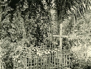 Tomb of Valentine Lantz, in Gabon