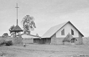 Den Evg. Lutherske Kirke i Tanzania/ELCT. Kirken i Lukajange, Karagwe Stift