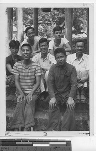 Seminarians at Wuzhou, China, 1949