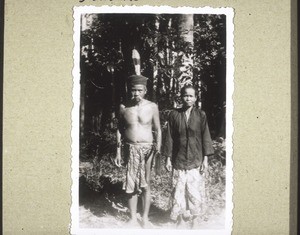 Congregational elder from Djangkang (near Pudjun) with his wife