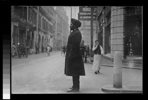 Sikh policeman, Shanghai, China, ca.1917