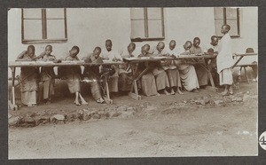 Writing children, Tanzania