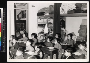 Students of Wa Ying Girls' School, Foshan, China, ca. 1940