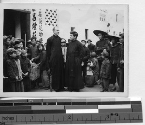 Fr. Joseph A. McDonald at Wuzhou, China, 1948