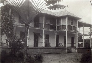 Office of the french mission in Bonadibong, Cameroon