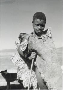 Shepherd, in the mountains near Mohlanapeng