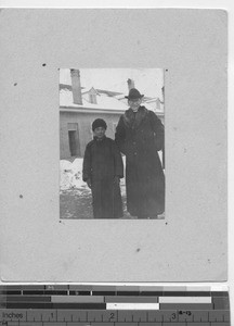 Fr. Kaschmitter at Fushun, China, 1933