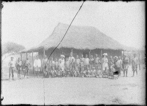 The school in Makulane, Mozambique, ca. 1901-1907