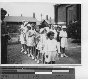 Field Day at the Academy at Dalian, China, 1932