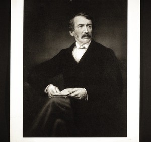 David Livingstone LL.D., D.C.L., F.R.S., Africa 1840-73. From the painting by Havrill in the National Gallery