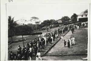 Aufmarsch bei der 100-Jahrfeier