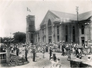 Inauguration of the protestant Church in Toamasina, Madagascar