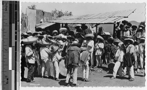 Local band, Amecameca, Mexico, ca. 1946