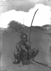 Musician, Makulane, Mozambique, ca. 1901-1907