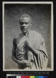 Portrait of church leader, Ghana, 1926