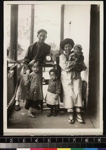 Christian family, Yunnan, China. ca. 1930