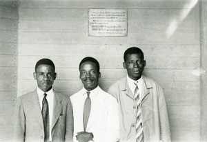 Three pastors of the Ogooue region, in Gabon