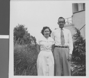 The Max Mowre Family, Ibaraki, Japan, 1953