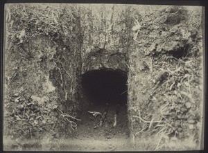 Entrance to a grave