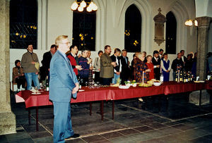 Danish Santal Mission Secretary General Jørgen Nørgaard Pedersen's 60th reception in Helligånds