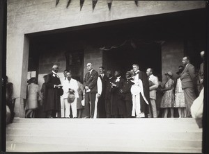 Dedication of the new teachers' training college in Akropong 1928