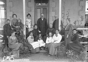 Group of Swiss missionaries, Pretoria, South Africa, ca. 1896-1911