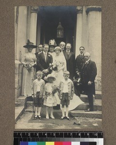 Wedding portrait of Dr Alice Sibree, Hong Kong, ca. 1910