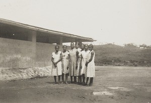 Group of teachers, Ovim, Nigeria, 1934