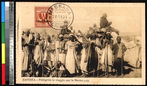 Pilgrims voyaging to Mecca, Eritrea, ca.1920-1940