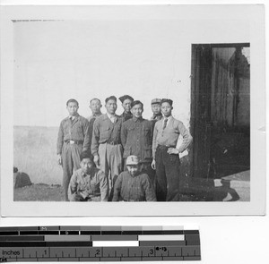 Officials in Guilin, China, 1945