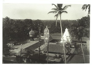 Festival and temple for the deities."