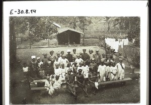 Mrs Göhring's sewing pupils