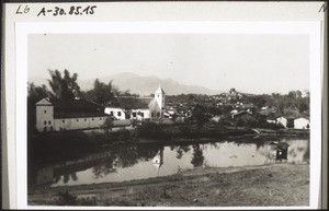 Neue Kapelle in Laolung m. Schule u. Markt