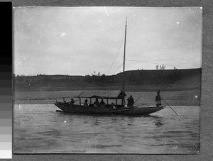 River ferry, Sichuan, China, ca.1900-1920