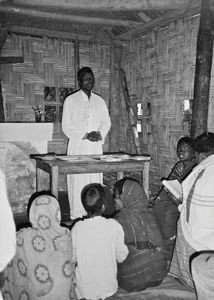 Celebration of a church service in Bangladesh Lutheran Church/BLC, 1993
