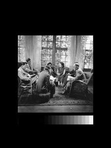 Bible study with Dr. Kilborn, Chengdu, Sichuan, China, ca.1939