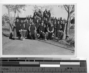 Members of the Trappist Monastery at Dalian, China