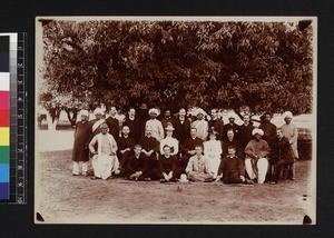 Group portrait of Synod delegates, Tamil Nadu, India, ca. 1900