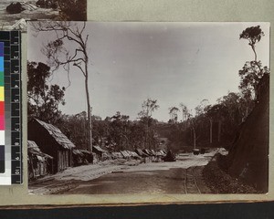 Railway, Andasibe, Madagascar, ca. 1913