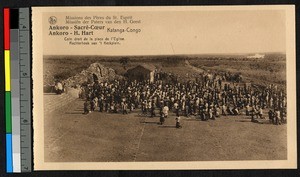 Group baptism, Ankoro, Congo, ca.1920-1940