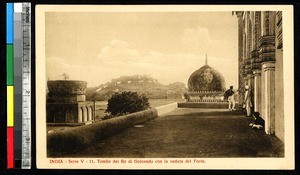 Tombs and fort at Golconda, India, ca.1920-1940