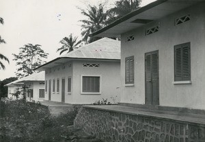 Secondary school of Lambarene, in Gabon