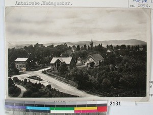 Both the old and new guest house, Antsirabe, Madagascar, ca.1930