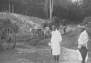 Arcot, South India. Rev. Wilson Thomas, Nellikuppam, and Rev. Balasundram, Melpattambakkam, on