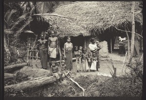 Eingeborenenhütte, Ceylon