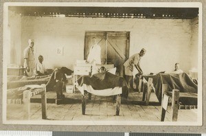 Male ward, Chogoria, Kenya, 1928