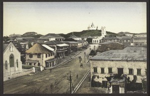 Cape Coast. View of the Port from the Castle