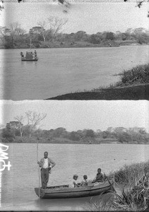 Crossing the Great Usutu, Makulane, Mozambique, ca. 1896-1911