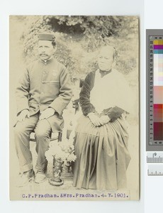 G. P. Pradhan and Wife, India, 1901