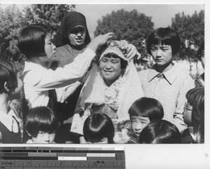 First Holy Communion at Fushun, China, 1940